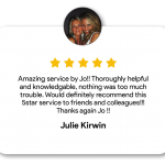 Julie Kirwin - Testimonial